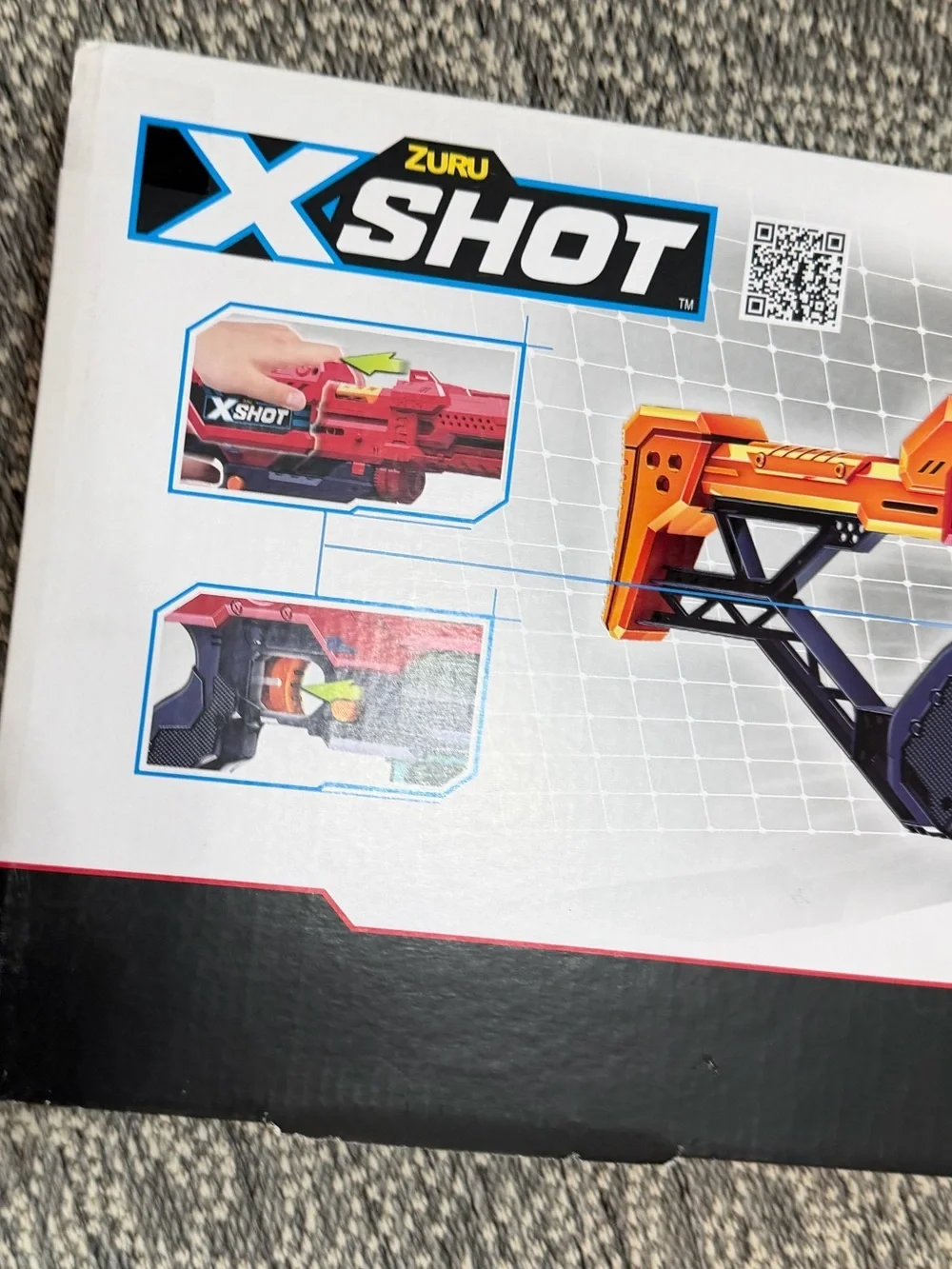 New Zuru X-Shot Max Attack Foam Dart Gun